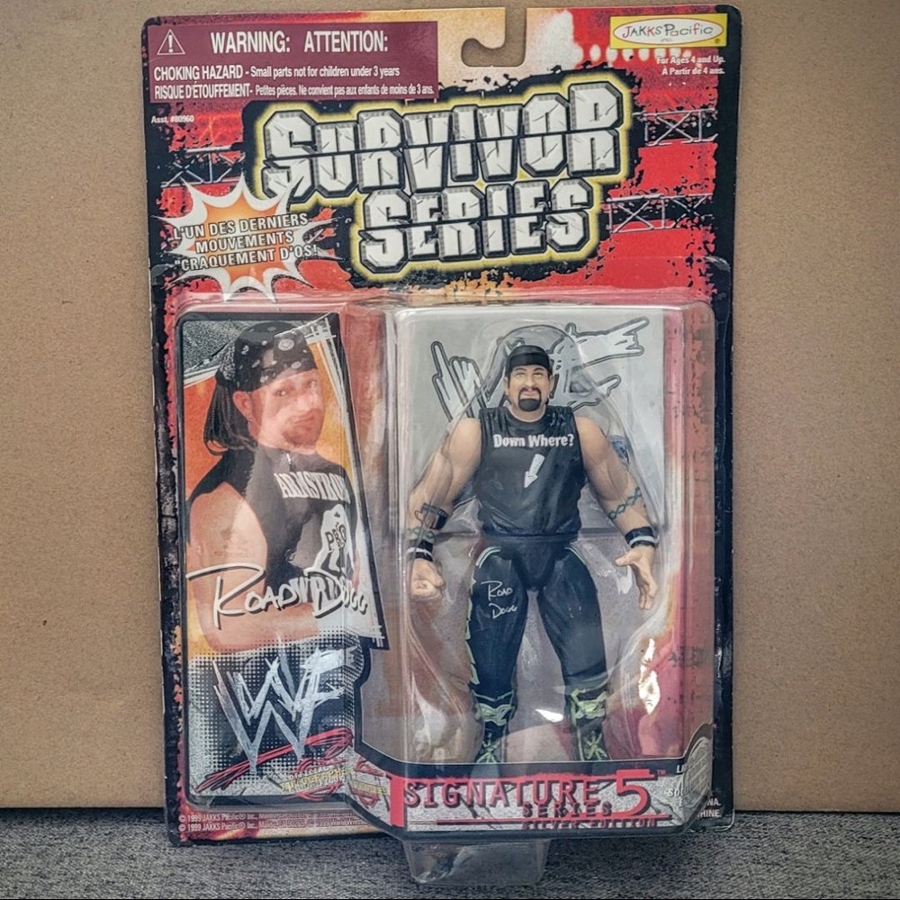 Road Dog Jesse James Vintage Action Figure WWF/WWE